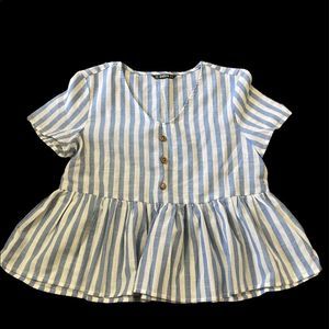 Shein Women’s Ruffle Waist Top